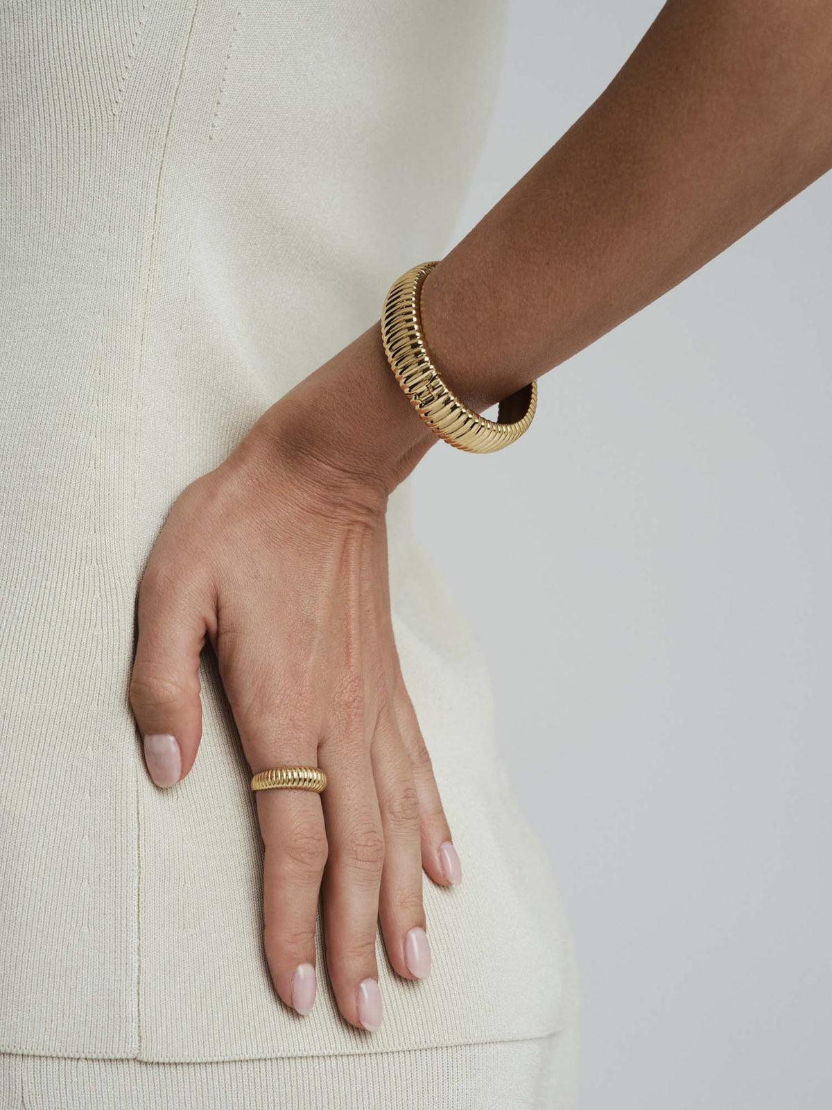 Pulsera Retro Ribbed
