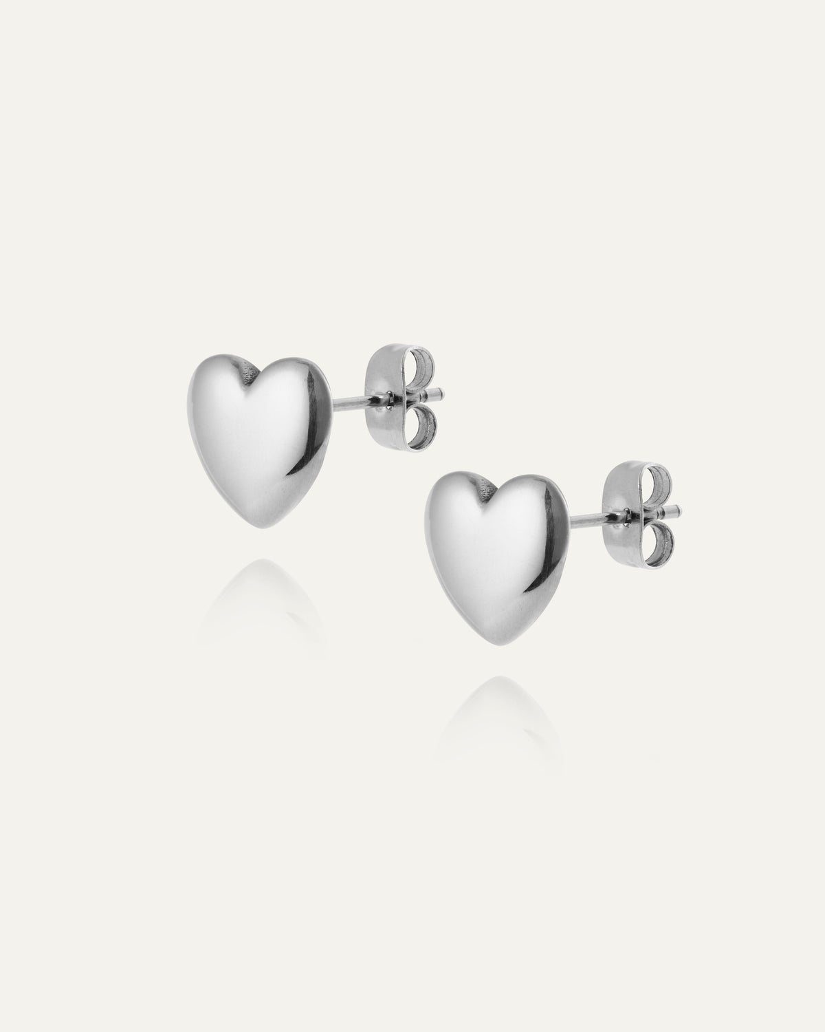 Love Steel Medium Studs