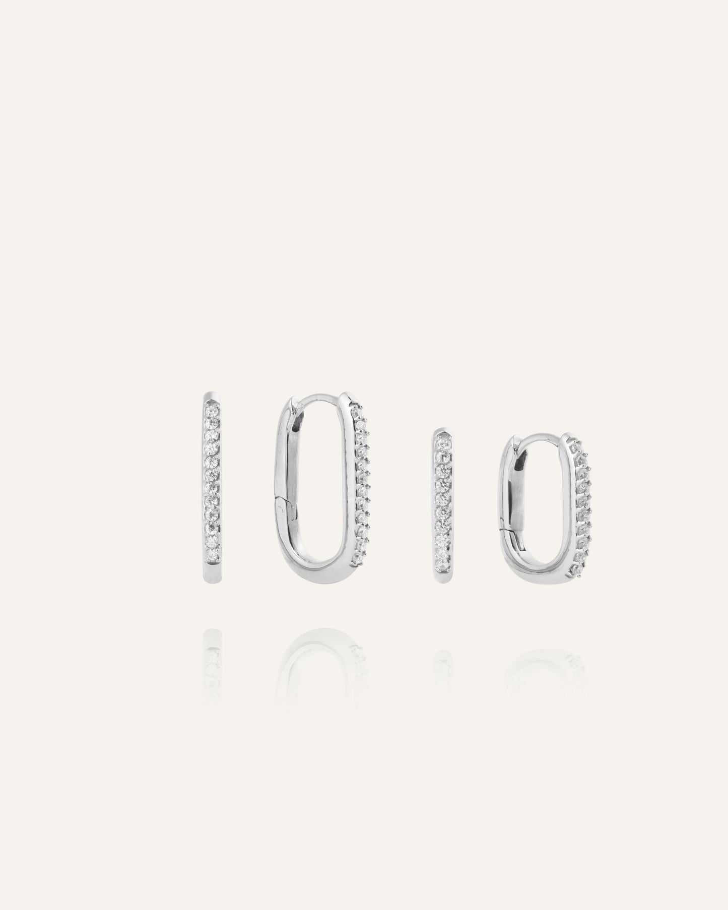 Sparkle Small U-Hoops