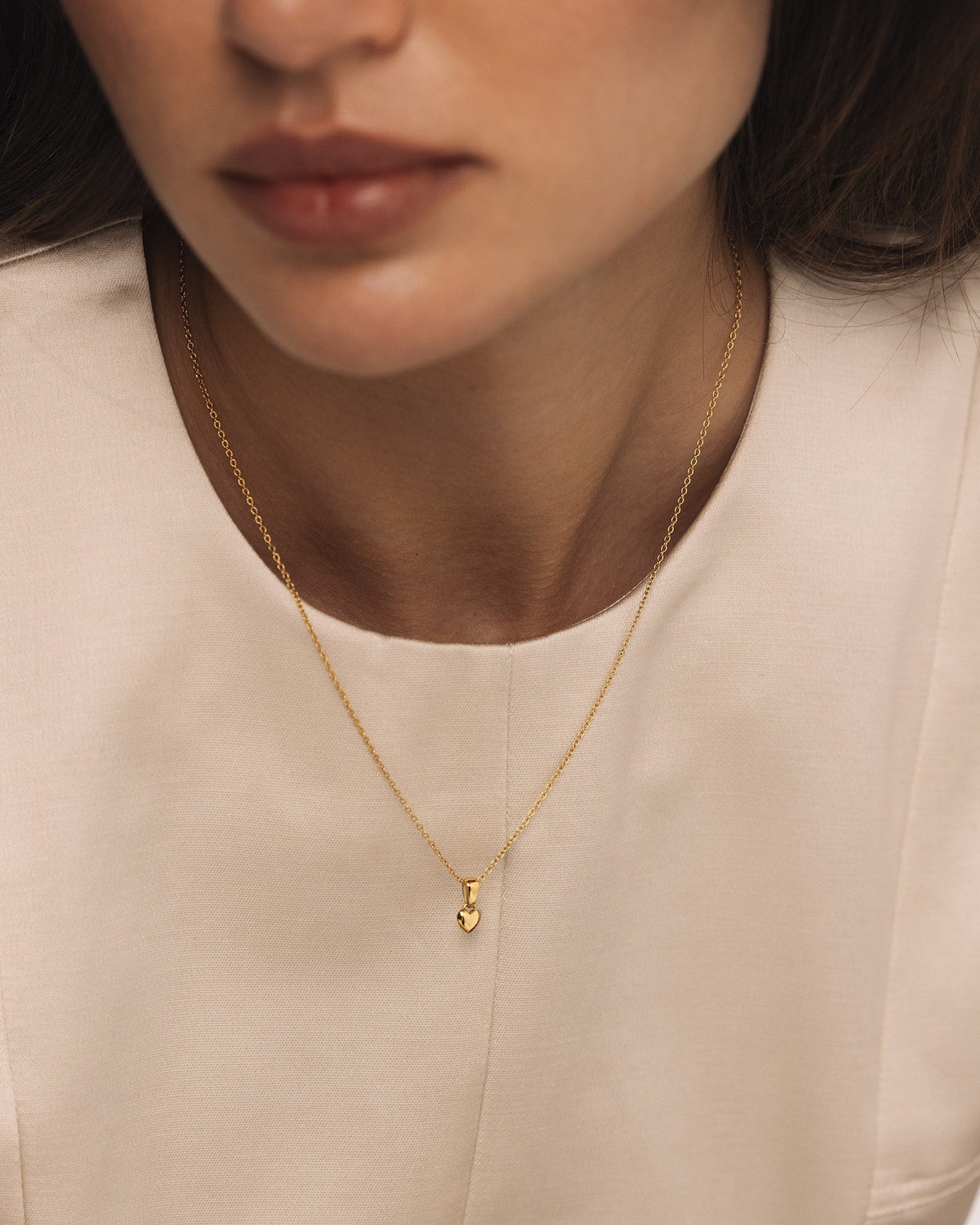 Sweetheart Gold Small Necklace