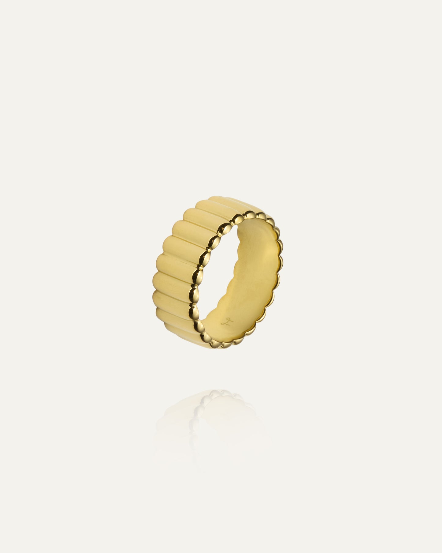 Anillo Chic Ribbed