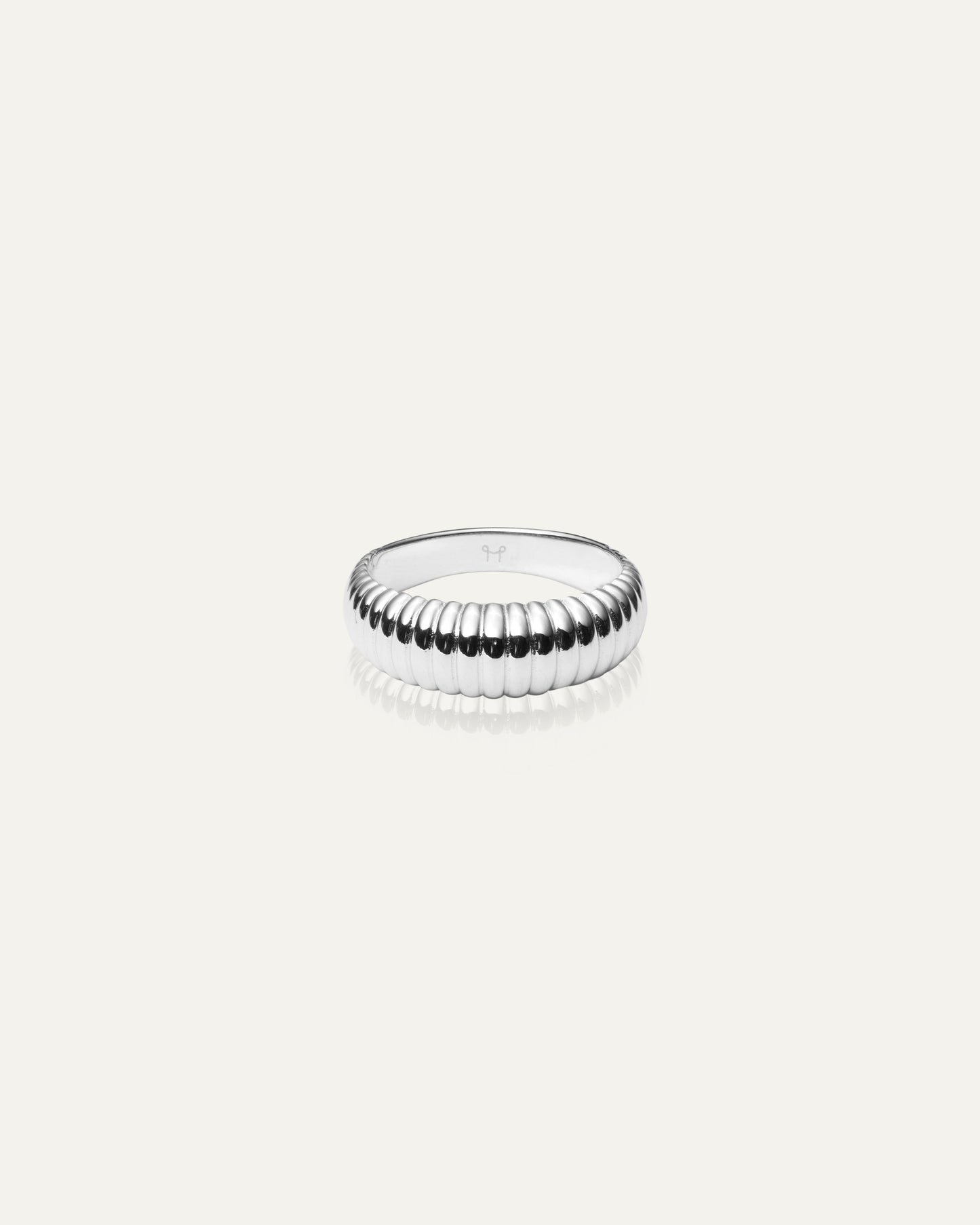 Anillo Retro Ribbed
