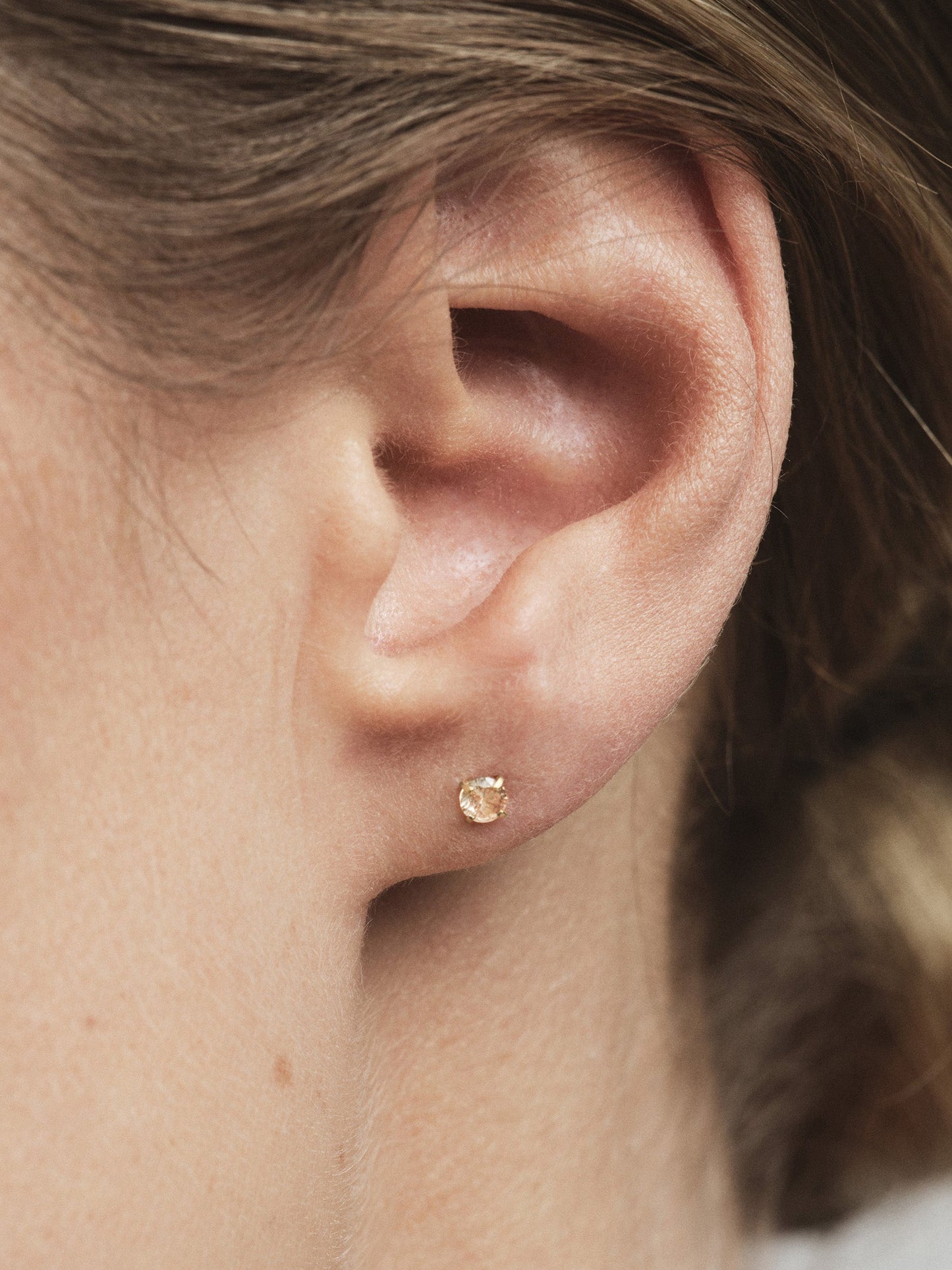 Jolie Champagne Small Studs