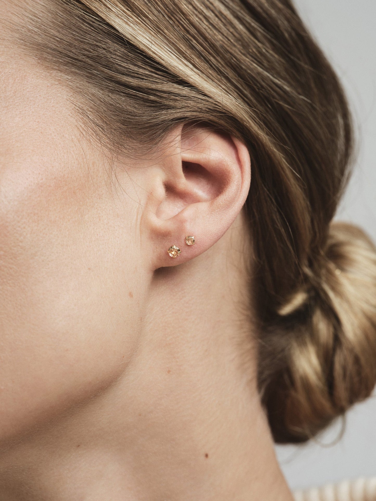 Jolie Champagne Small Studs