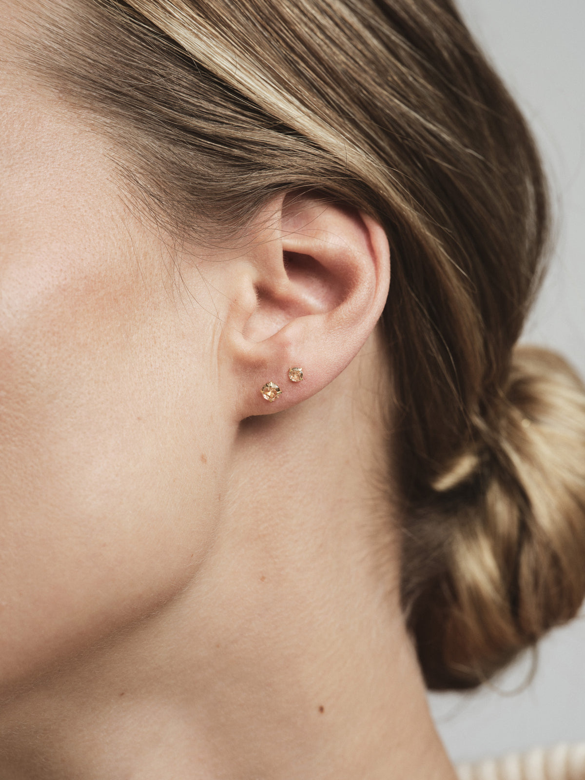 Jolie Champagne Small Studs