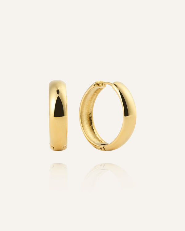 Brave Large Hoops