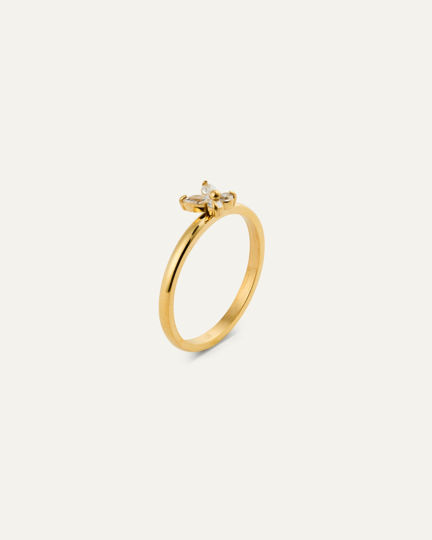 Butterfly Gold Ring