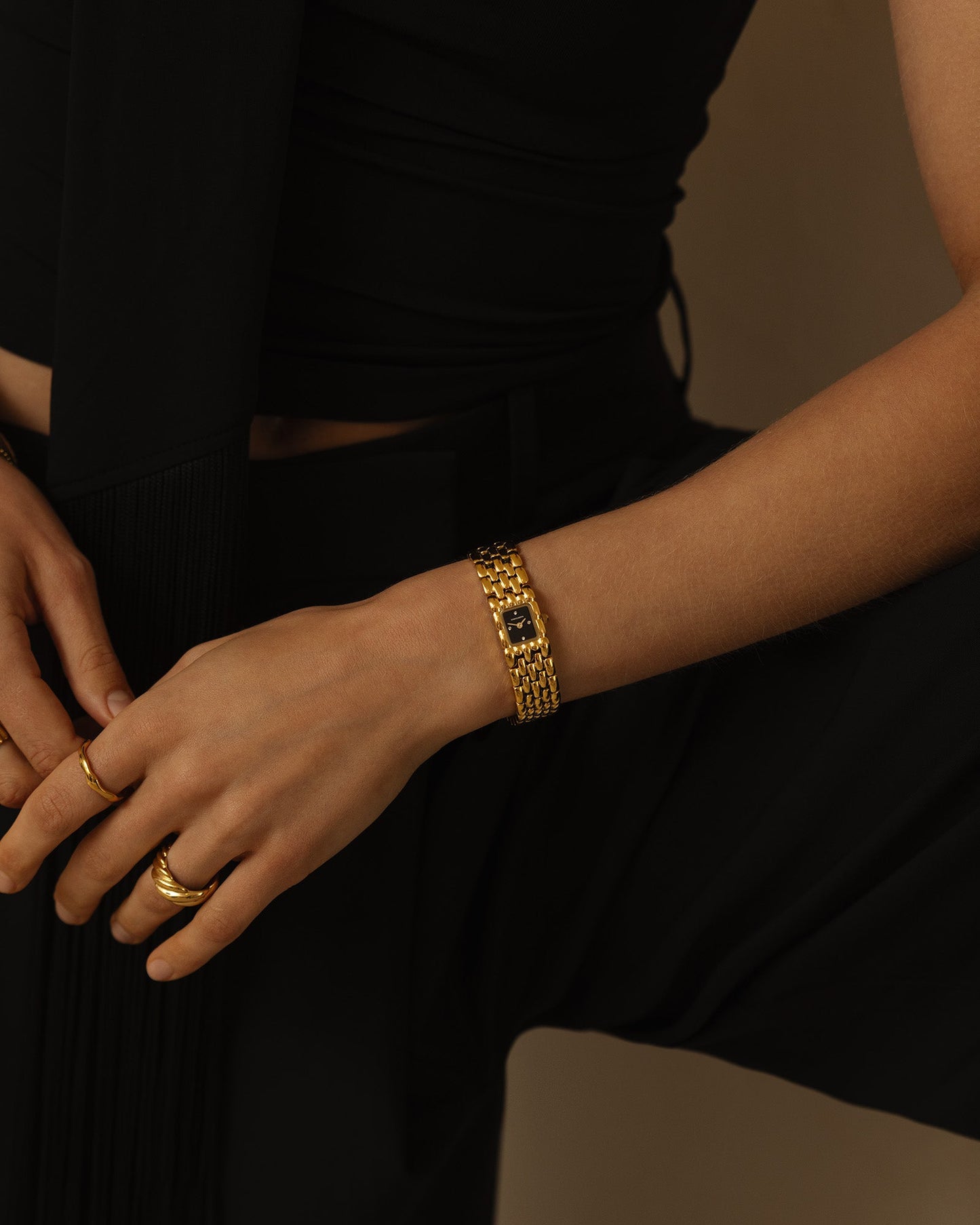 Eternal Gold Noir Watch