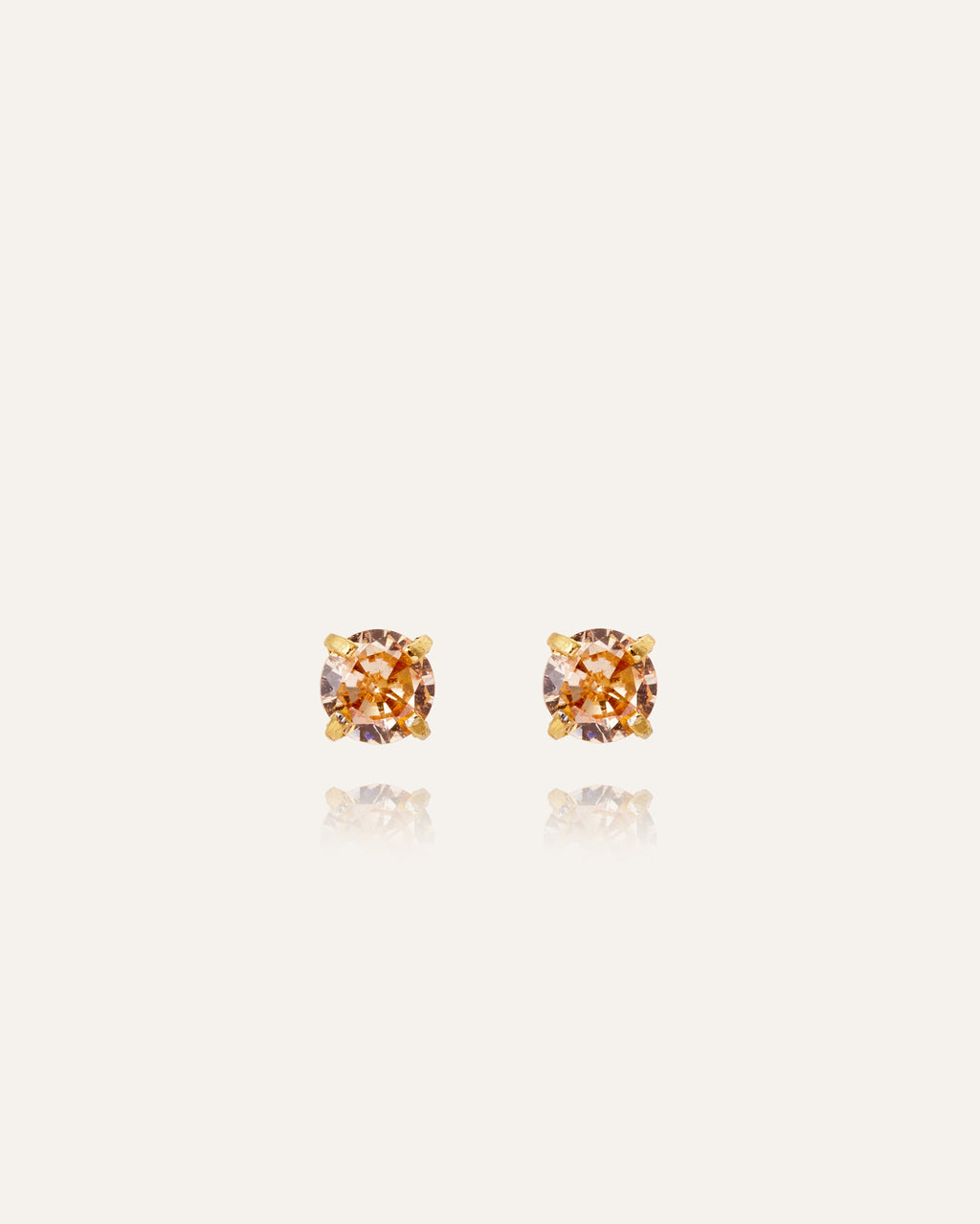Jolie Champagne Small Studs