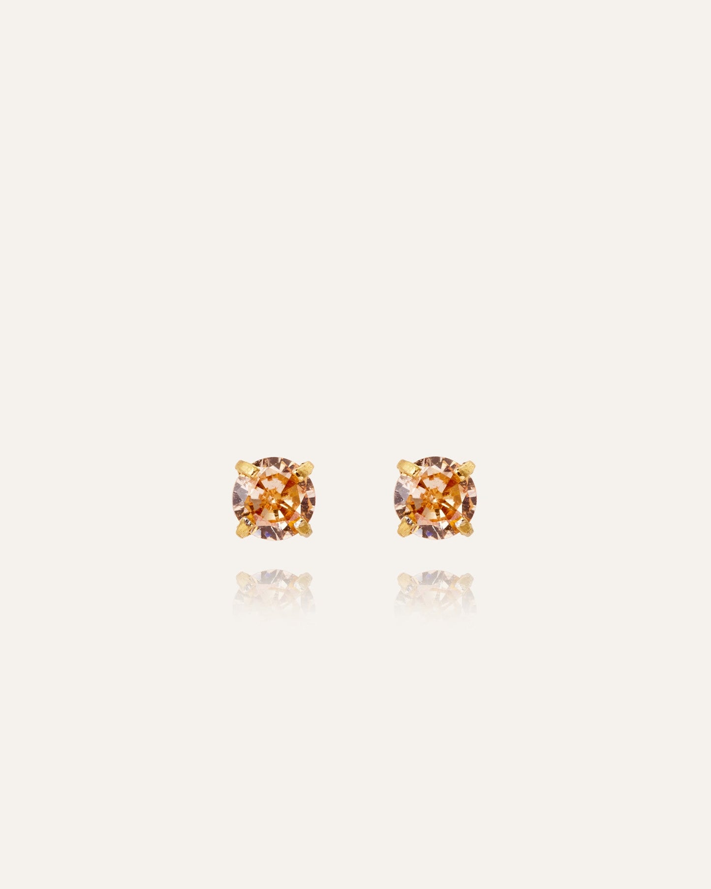 Jolie Champagne Small Studs