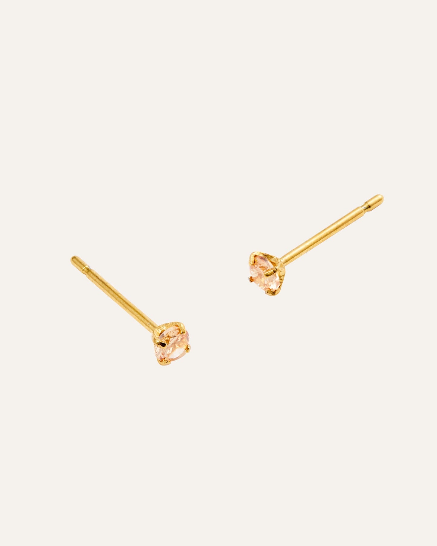 Jolie Champagne Small Studs