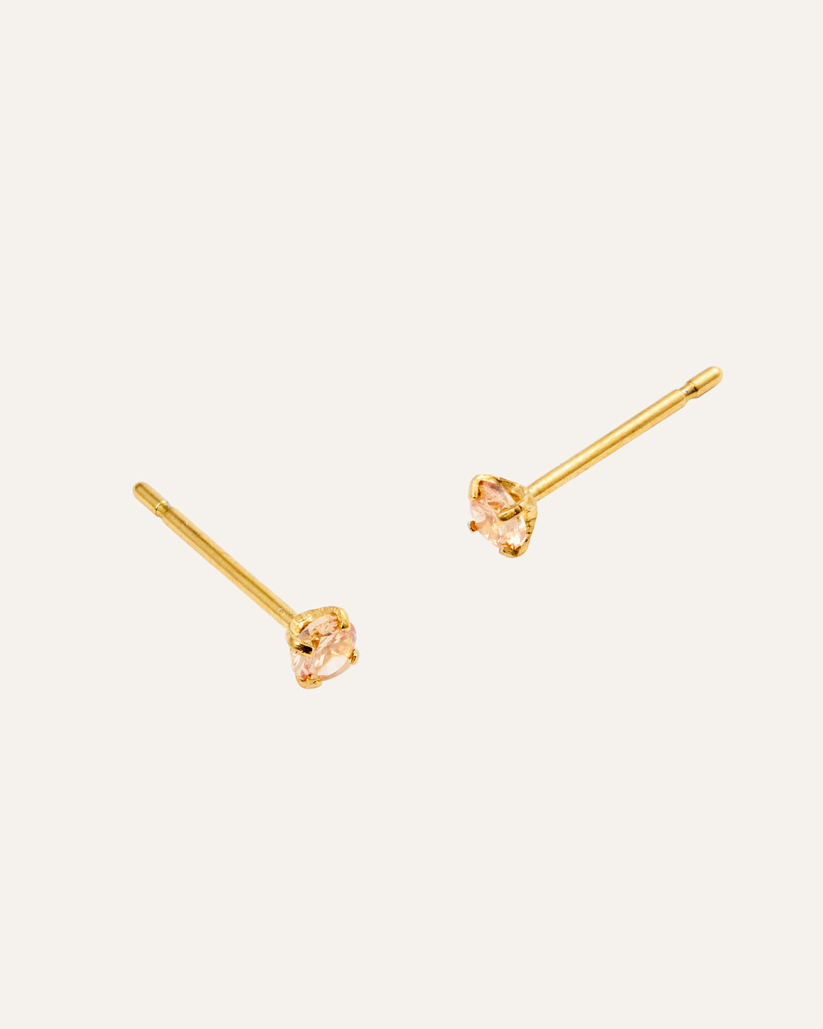 Jolie Champagne Small Studs