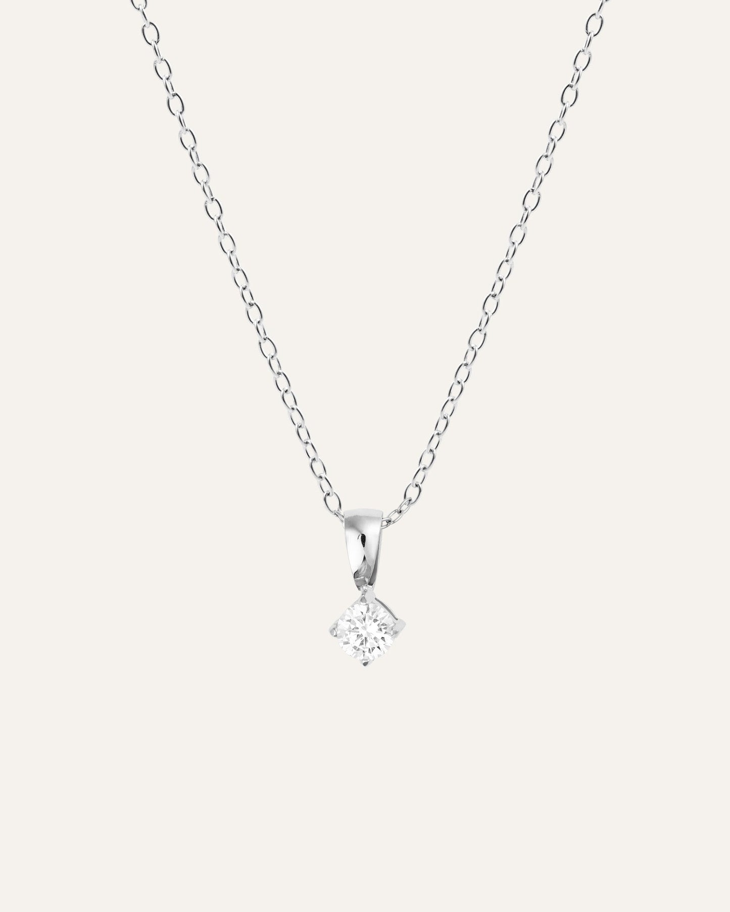 Jolie White Necklace