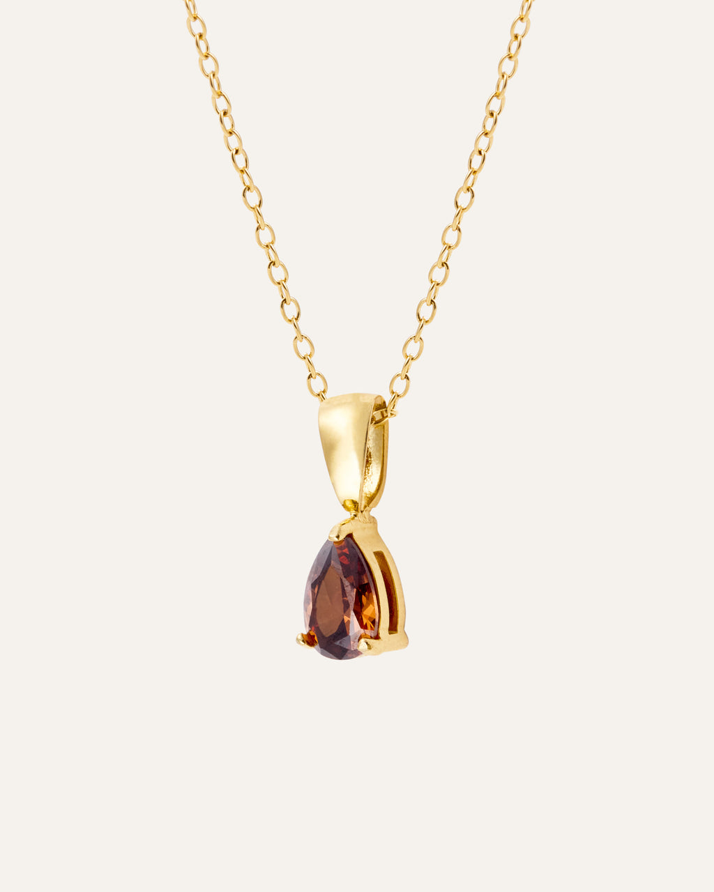 Belle Coffee Necklace