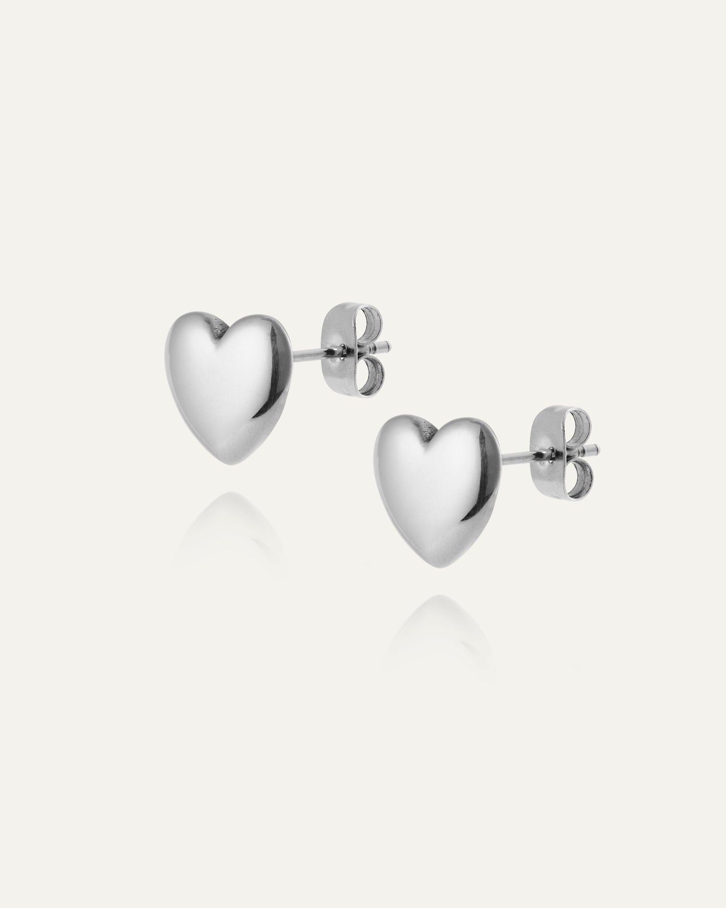 Love Steel Medium Studs