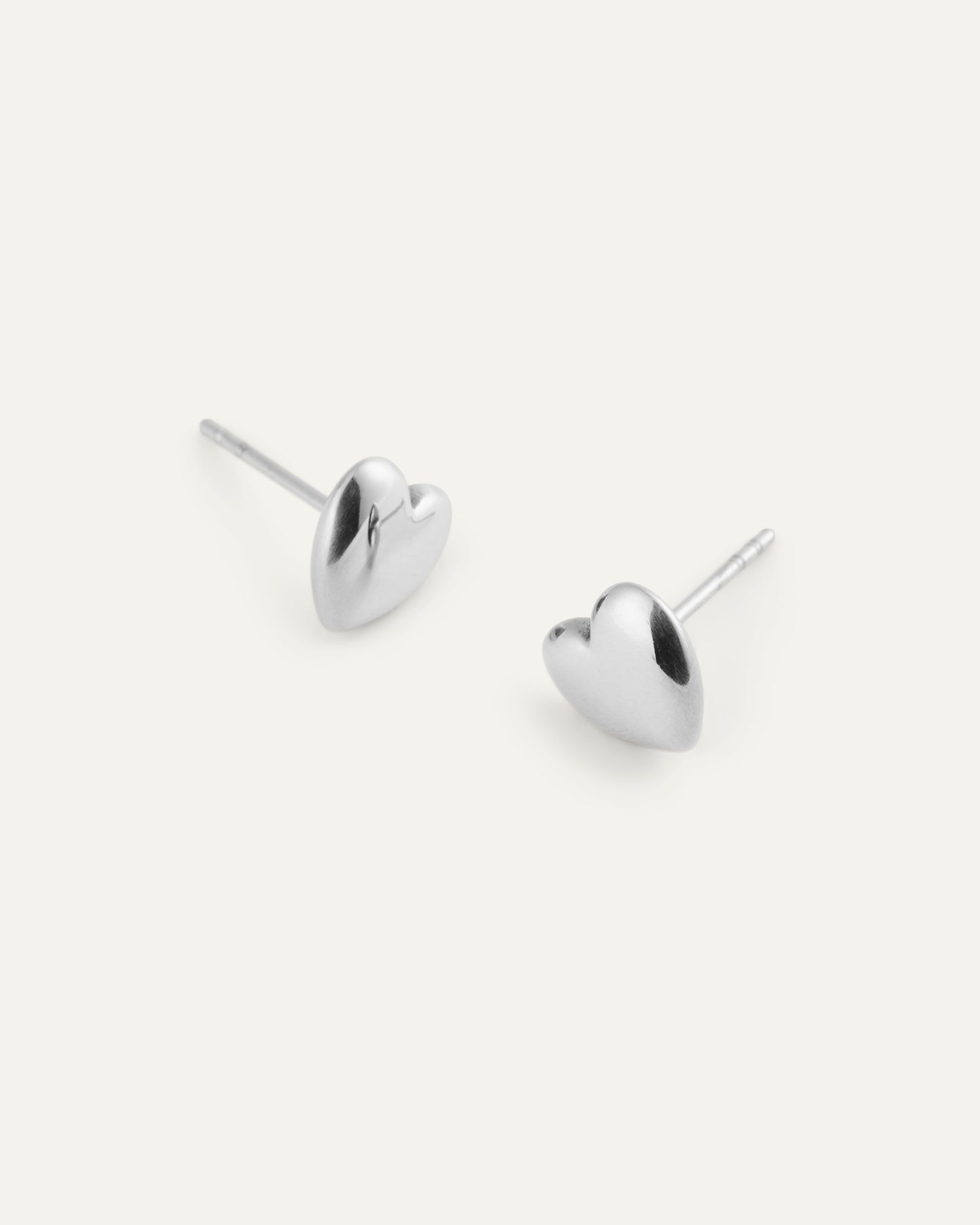 Love Steel Medium Studs