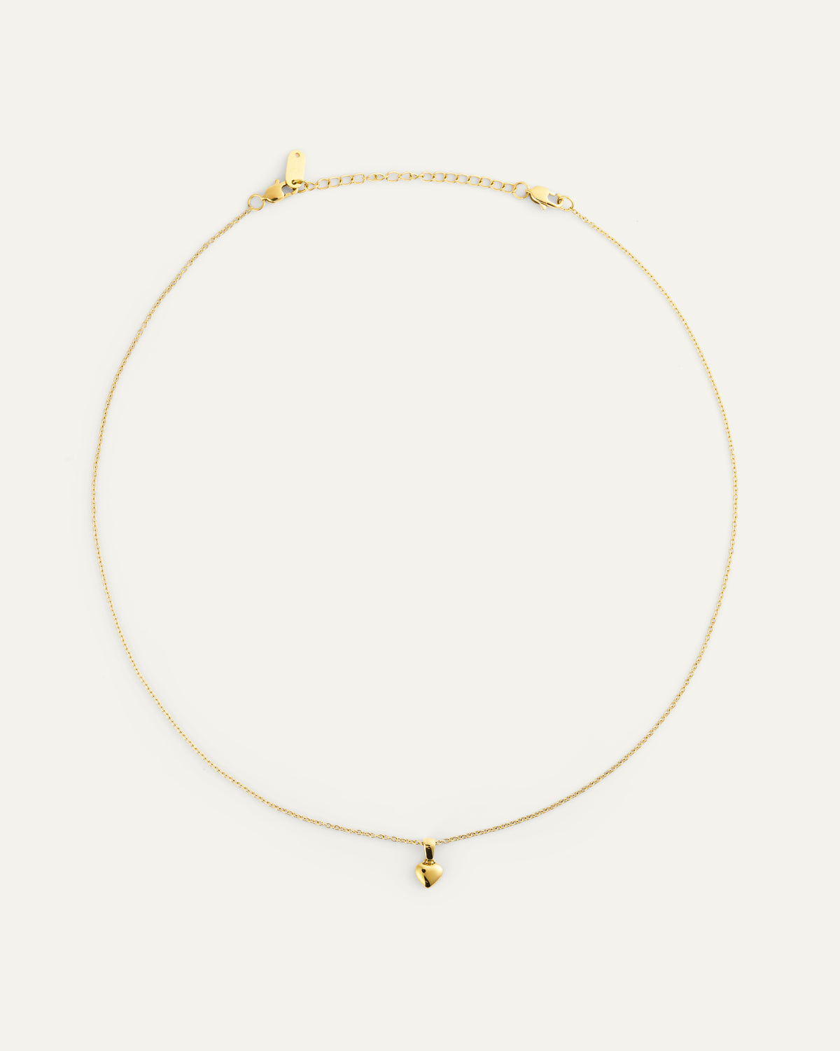 Sweetheart Gold Medium Necklace