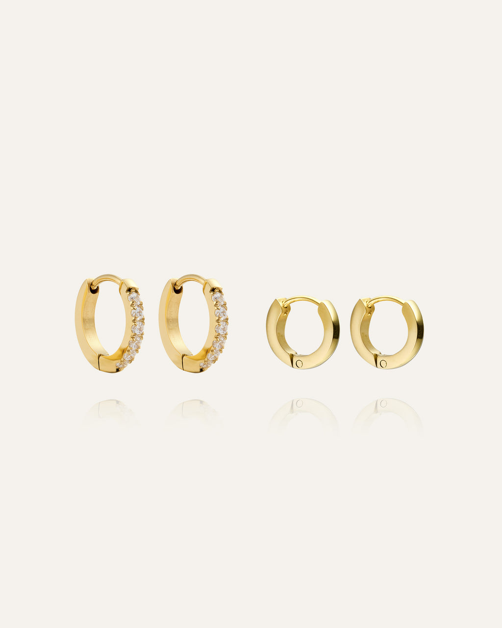 Dream Set Gold Hoops