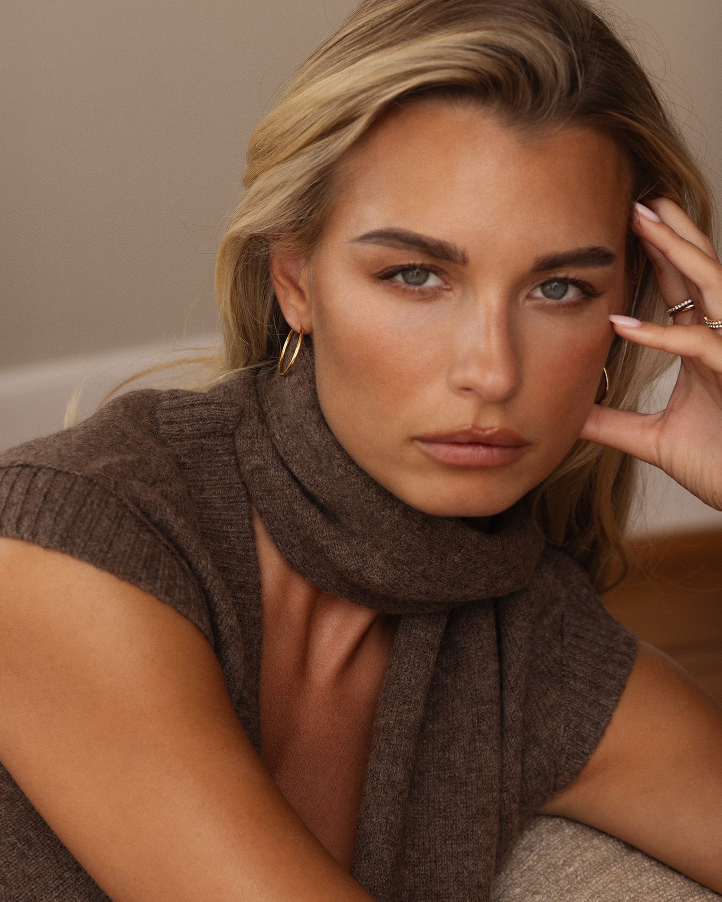 Slim Extra Large Hoops