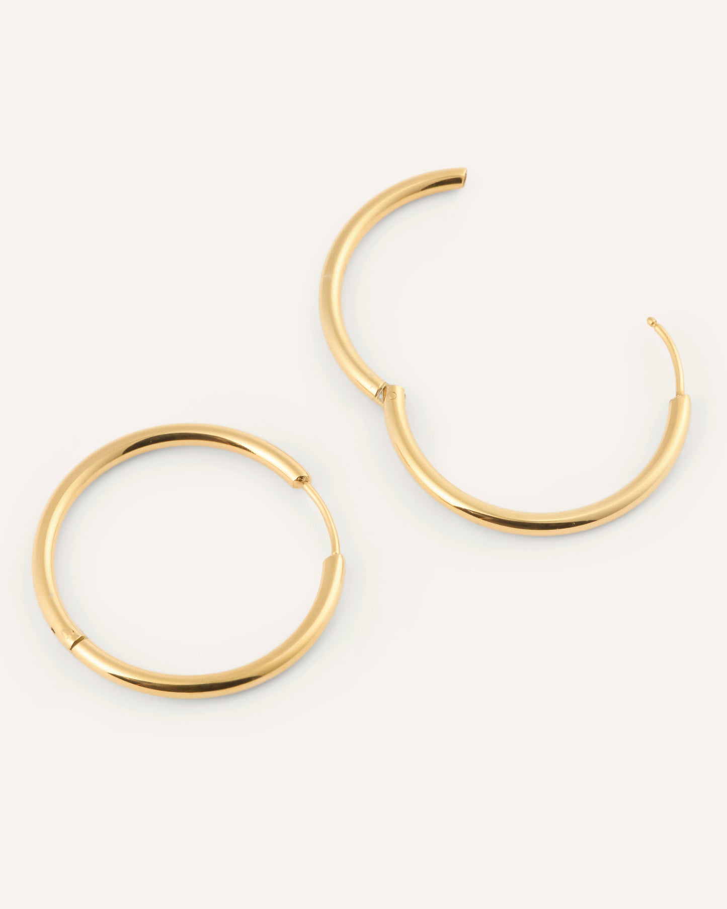 Slim Extra Large Hoops