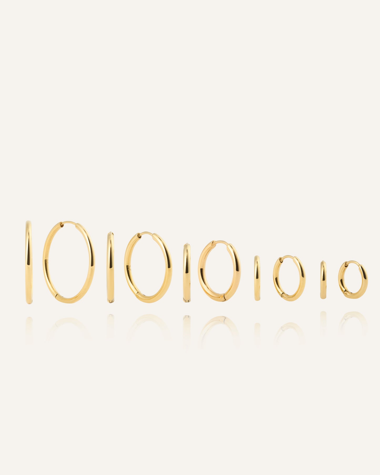 Slim Extra Large Hoops