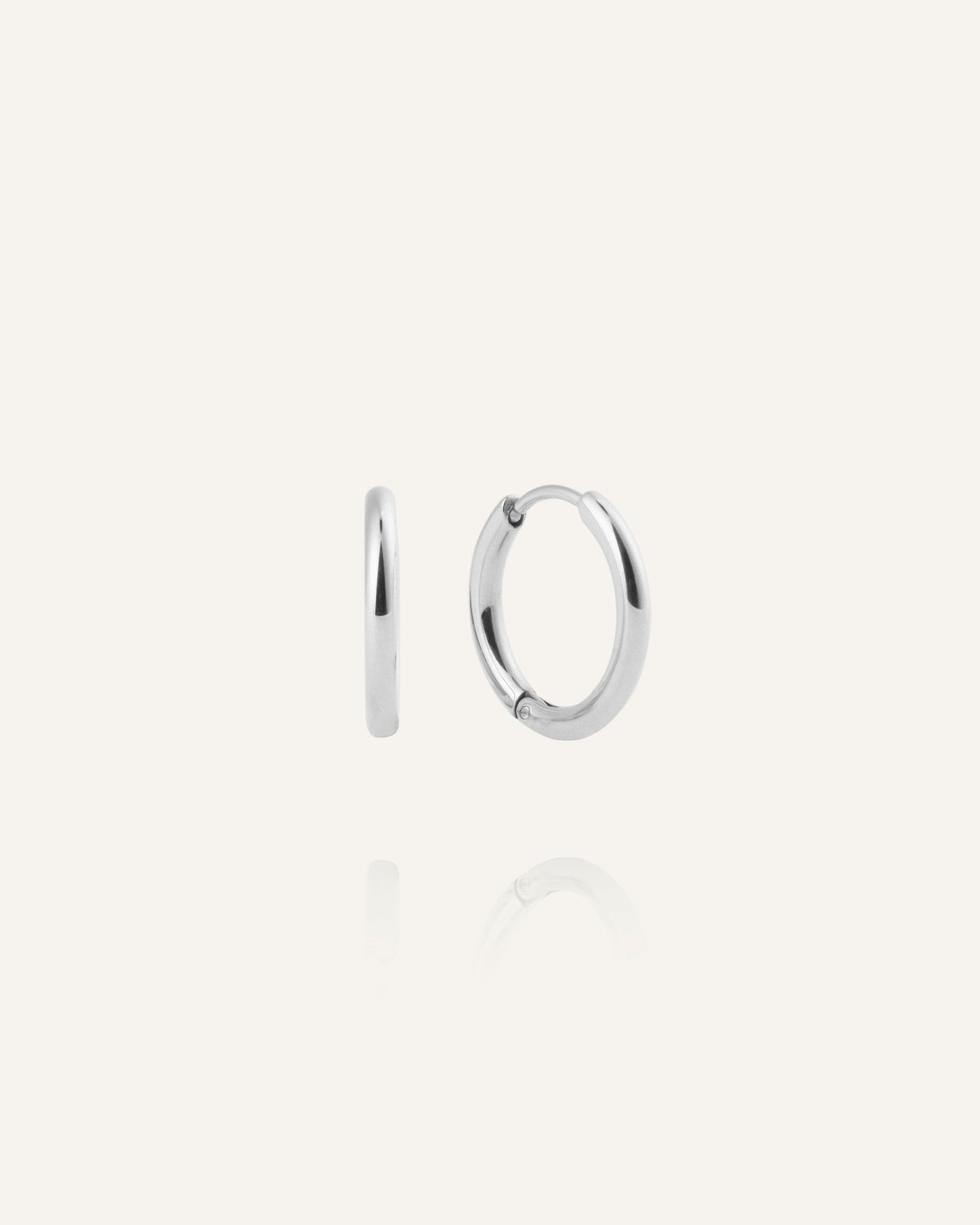 Slim Small Hoops