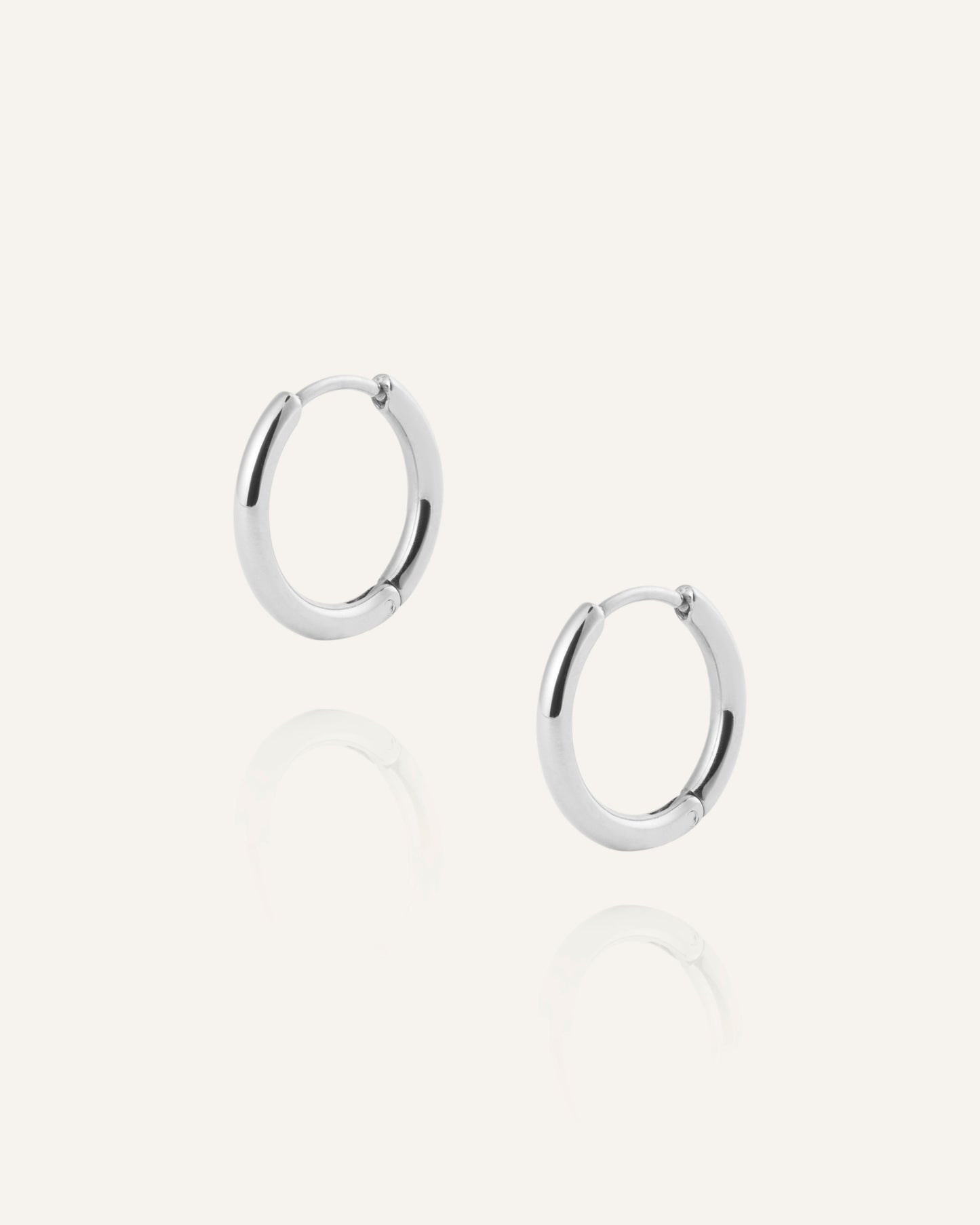 Slim Small Hoops