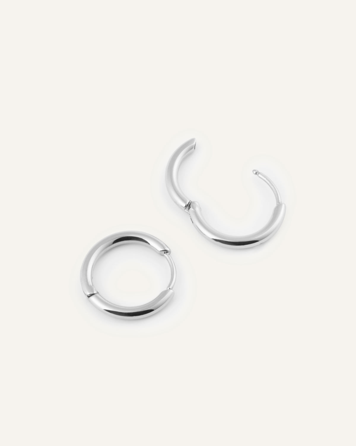 Slim Small Hoops