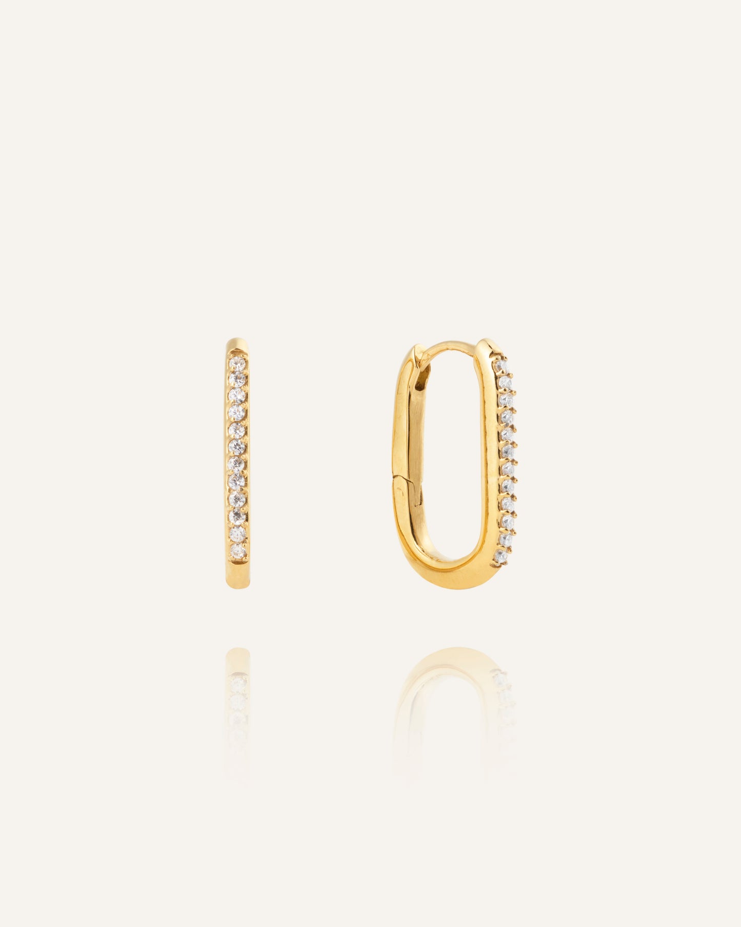 Sparkle Medium U-Hoops