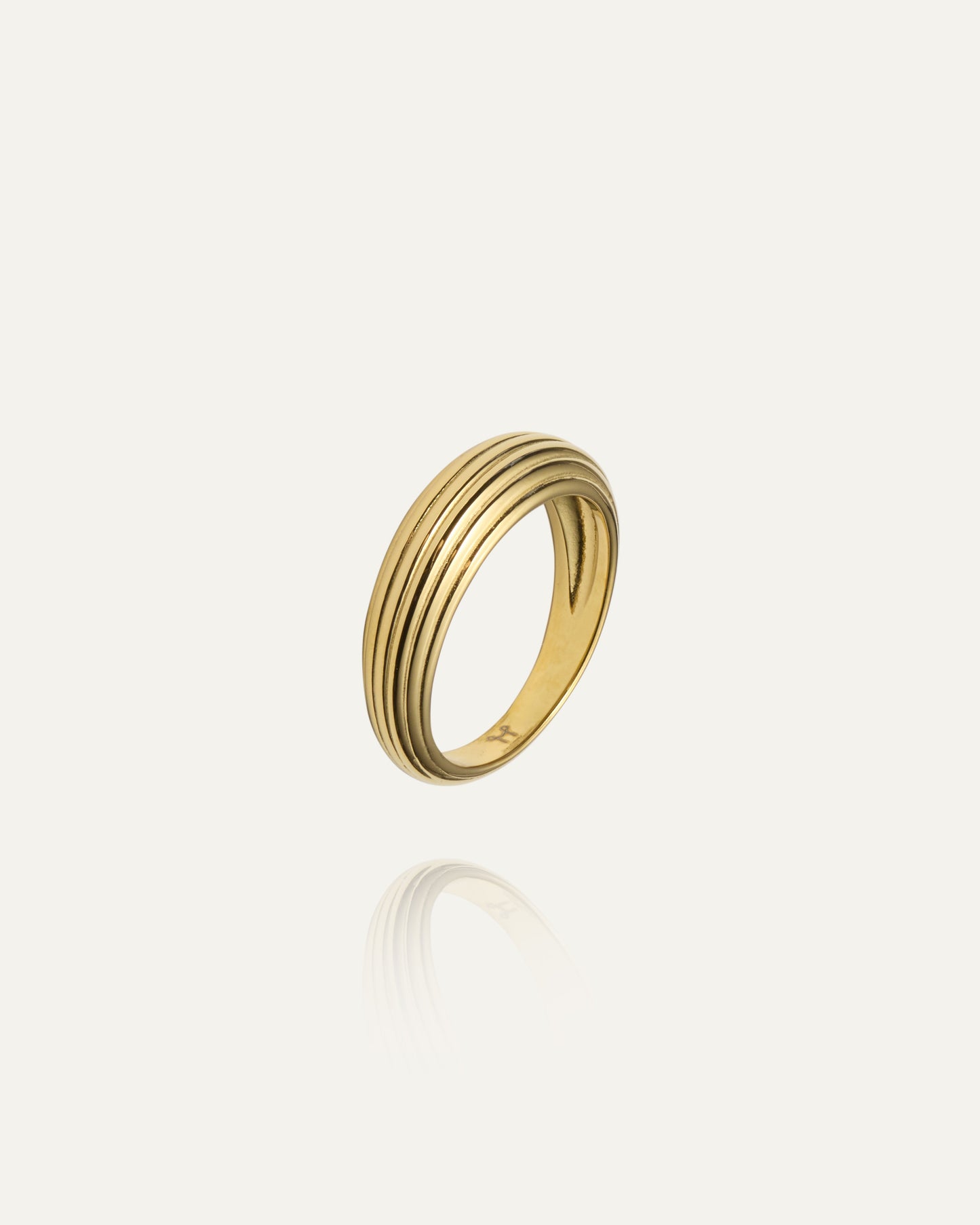 Anillo Edge Ribbed