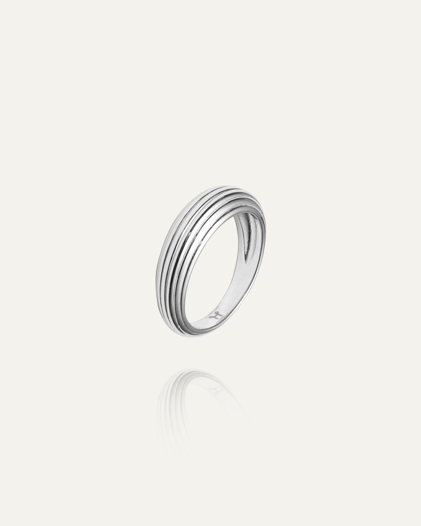 Anillo Edge Ribbed