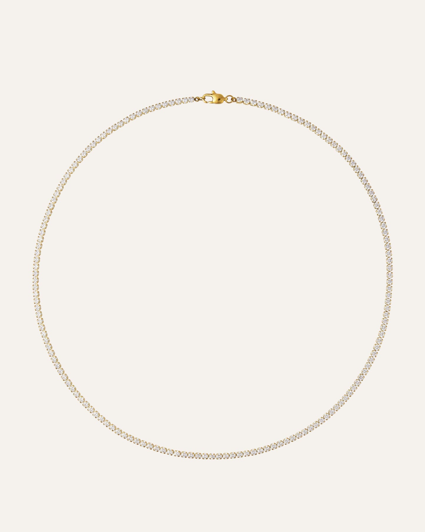 Shiny Tennis Necklace